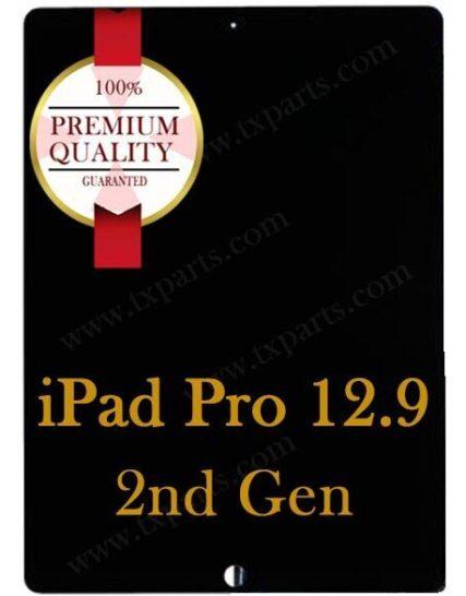iPad pro 12.9" (2nd Gen) Lcd with Digitizer + Daughterboard Pre Installed Black
